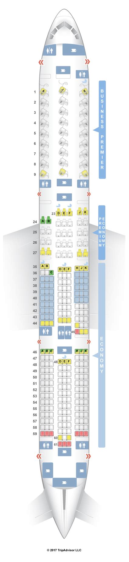 air new zealand 787 seat map